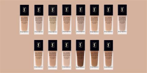 ysl make-up foundation|YSL foundation color chart.